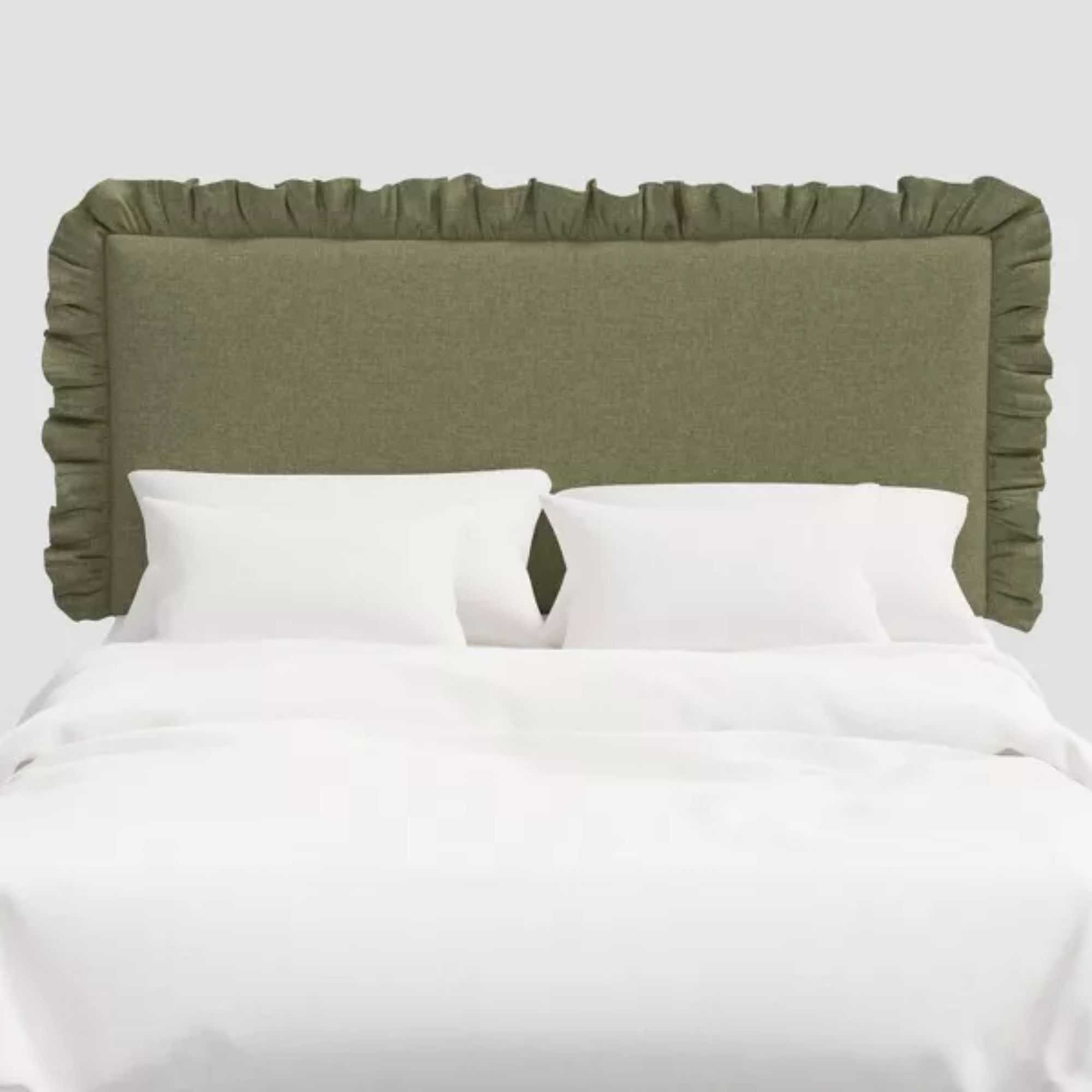 Ruffled Wall Mounted Headboard