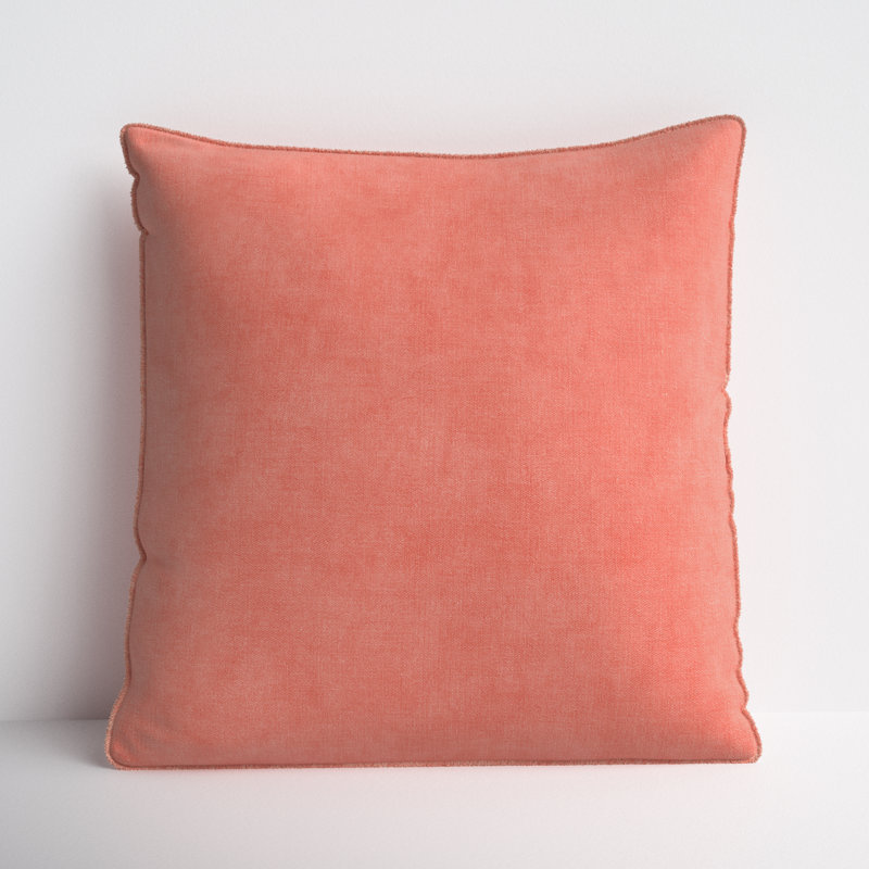 Joss &amp; Main Kam Square Cotton Pillow Cover &amp; Insert &amp; Reviews | Wayfair