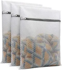 Honeycomb Mesh Laundry Bags | View at Amazon Honeycomb Mesh Laundry Bags | View at Amazon