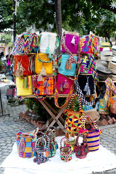 Plaza de San Diego in Cartagena, Colombia
