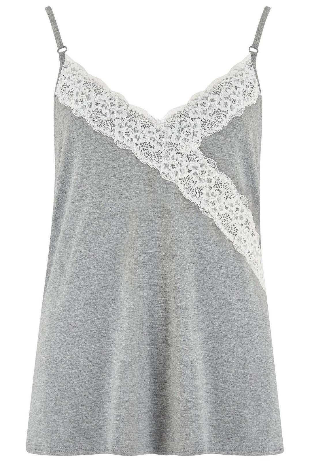 Sofa Loves Lace Soft Jersey Cami - OLIVIA PAISLEY 