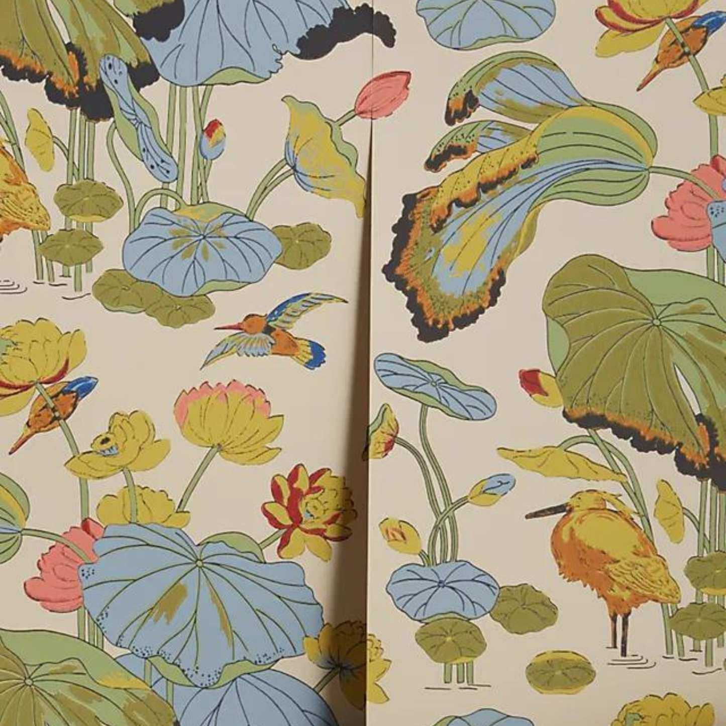 anthropologie printed wallpaper