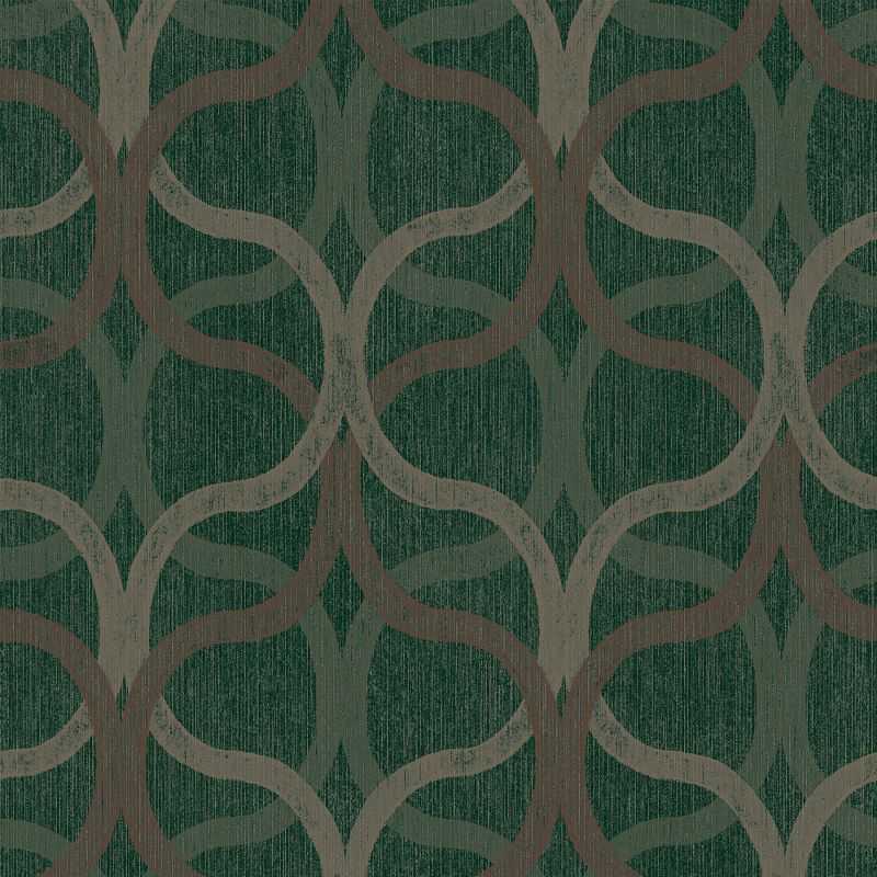 Boutique Refine Geo Green &amp; Gold