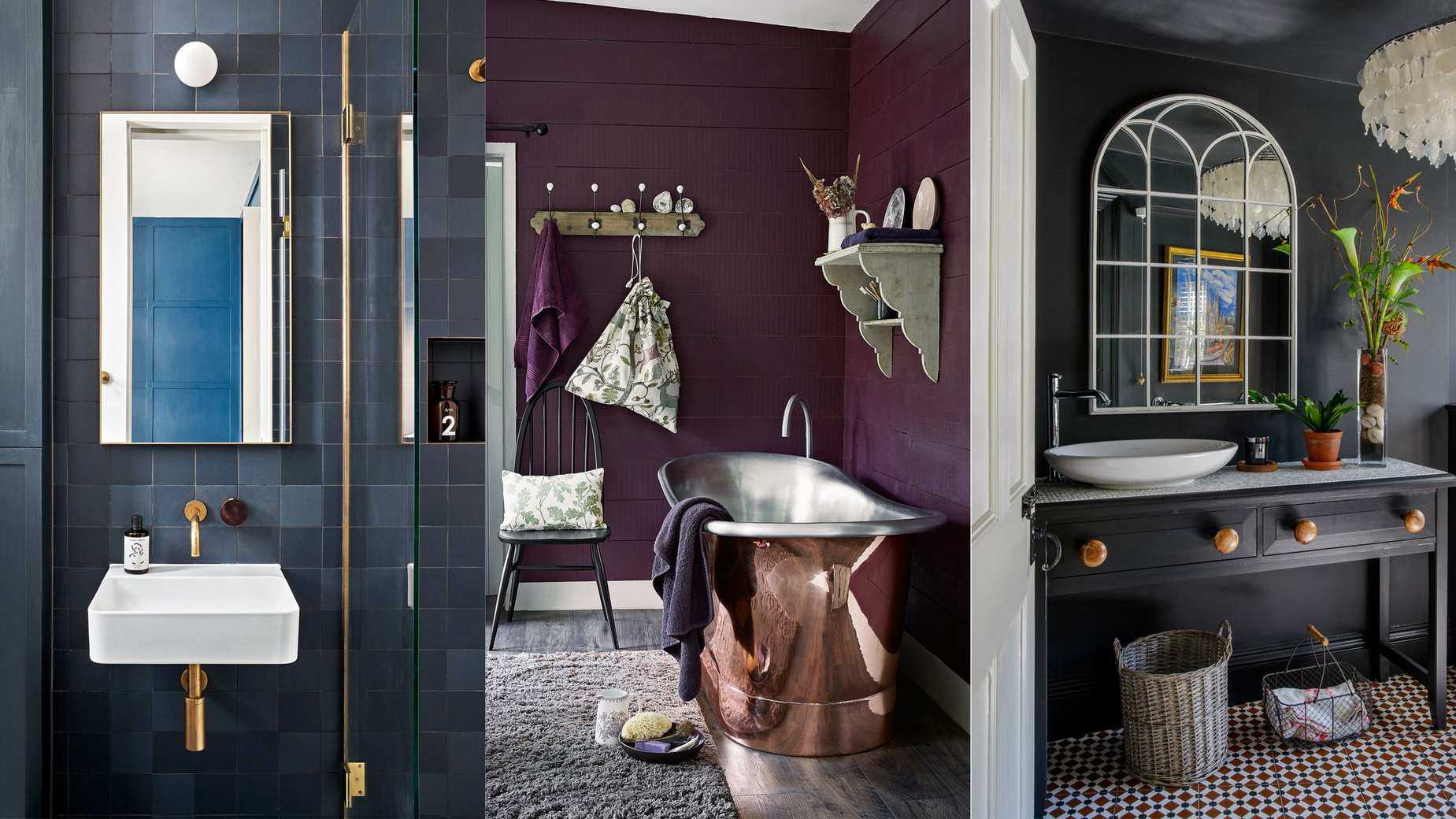 Dark bathroom ideas – 10 ways to turn your washroom into a dramatic space