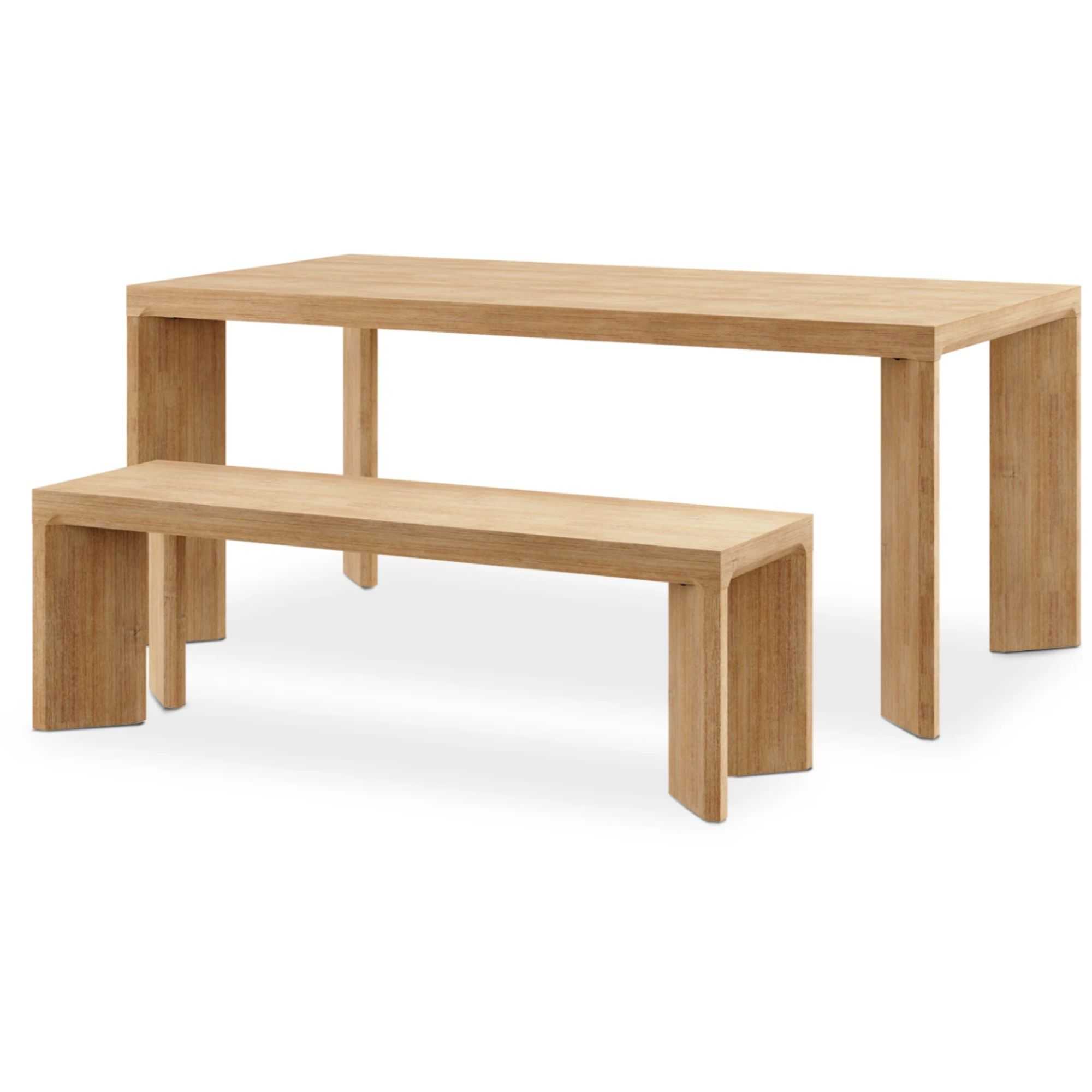 Castlery Casa Dining Table with Bench Set