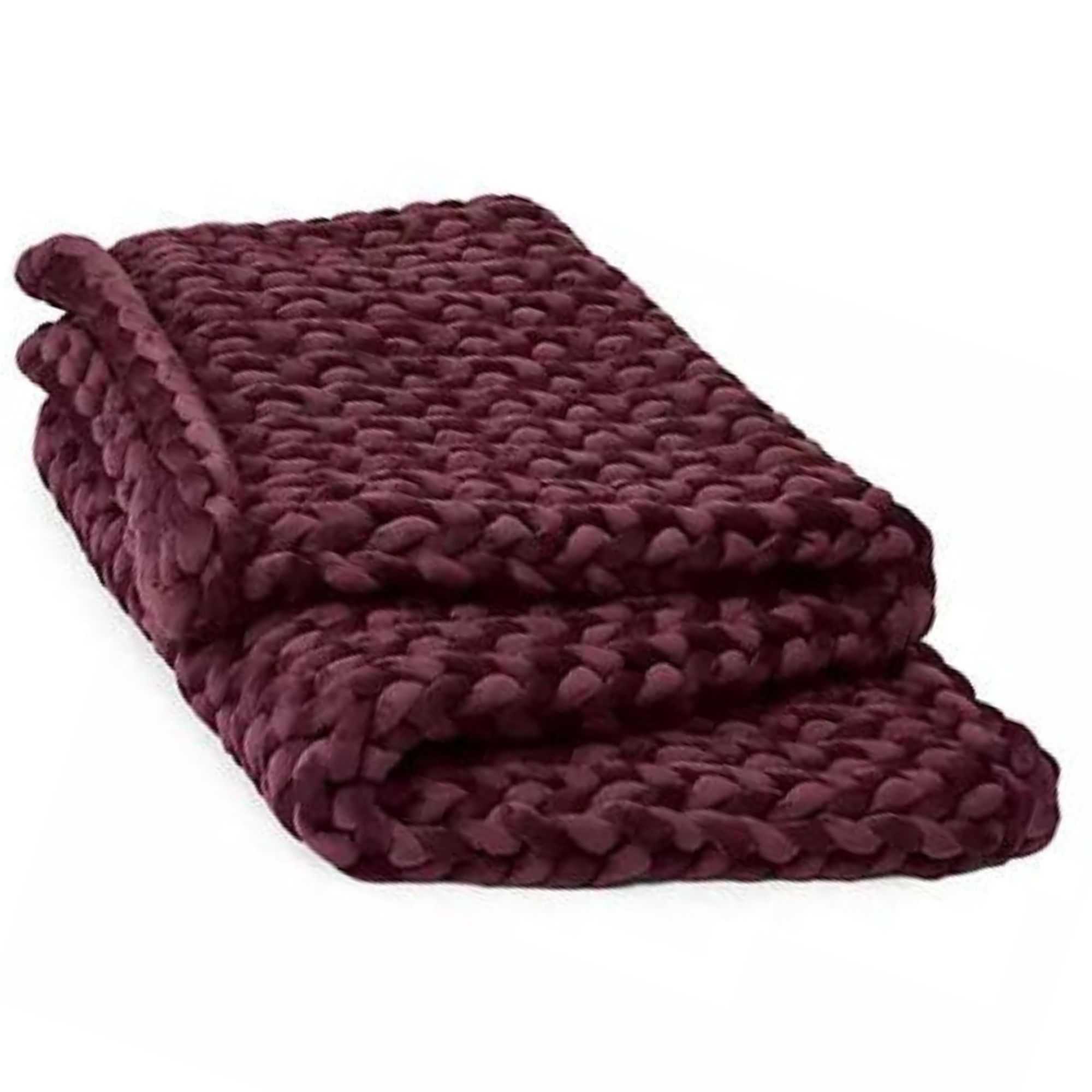 Velvet Napper Knit Weighted Blanket