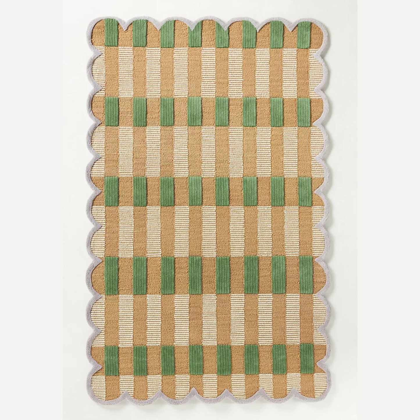 Matilda Goad &amp; Co. Tufted Plaid Rug