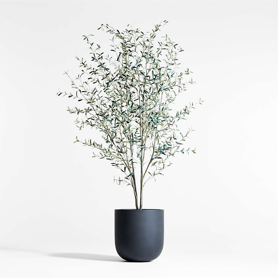 Potted Faux Olive Tree