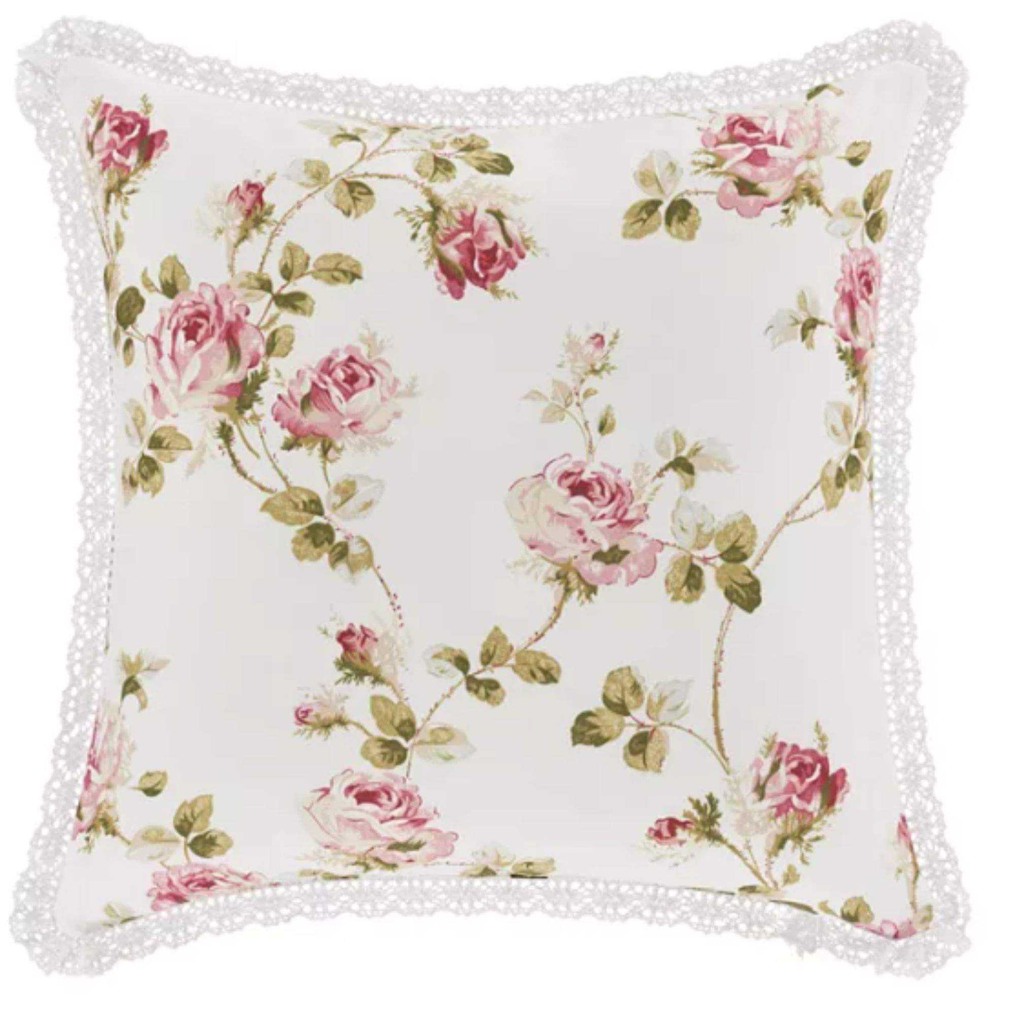 Macy's floral pillow