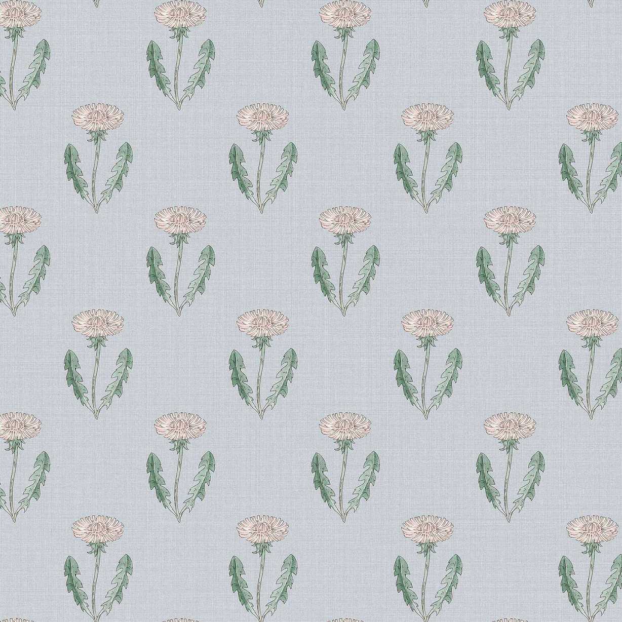 lulu and georgia blue floral wallpaper