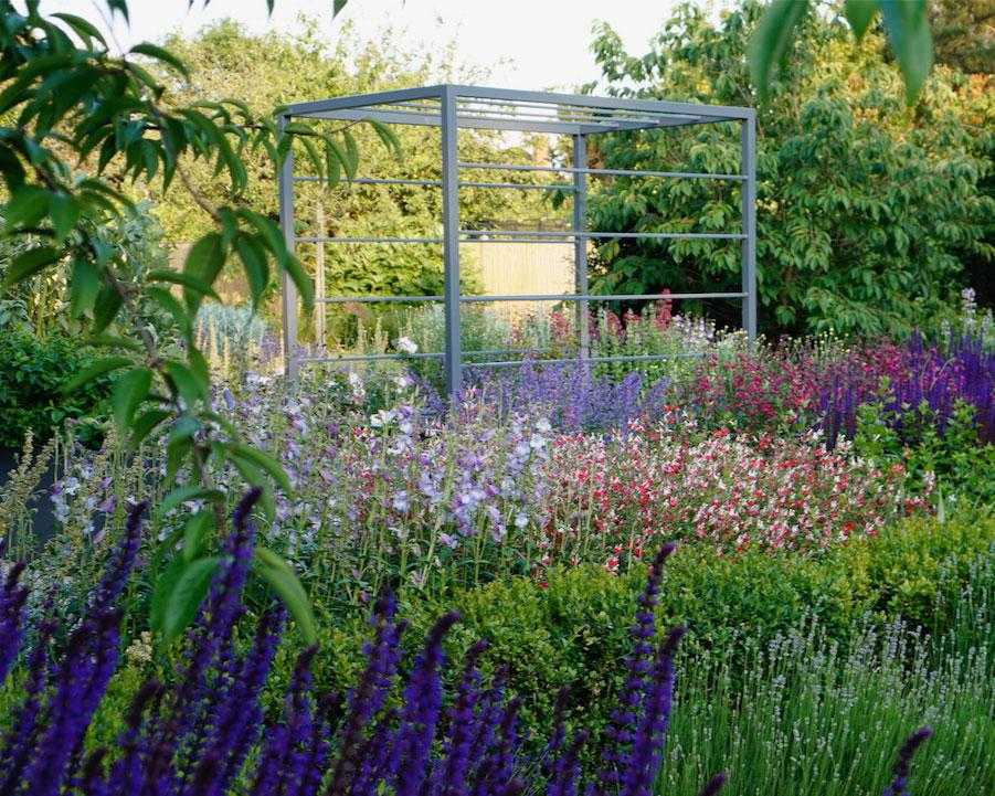 contemporary pergola design by David Loy Your Garden Design