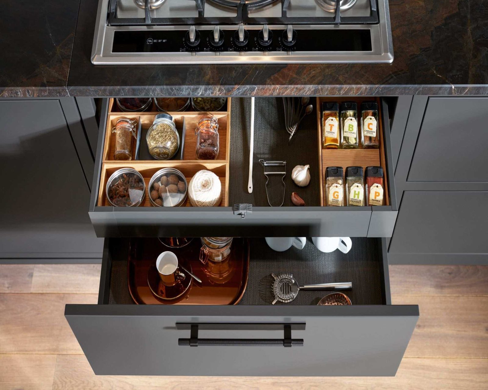 How to organize kitchen drawers – 12 ways to keep cooking essentials orderly