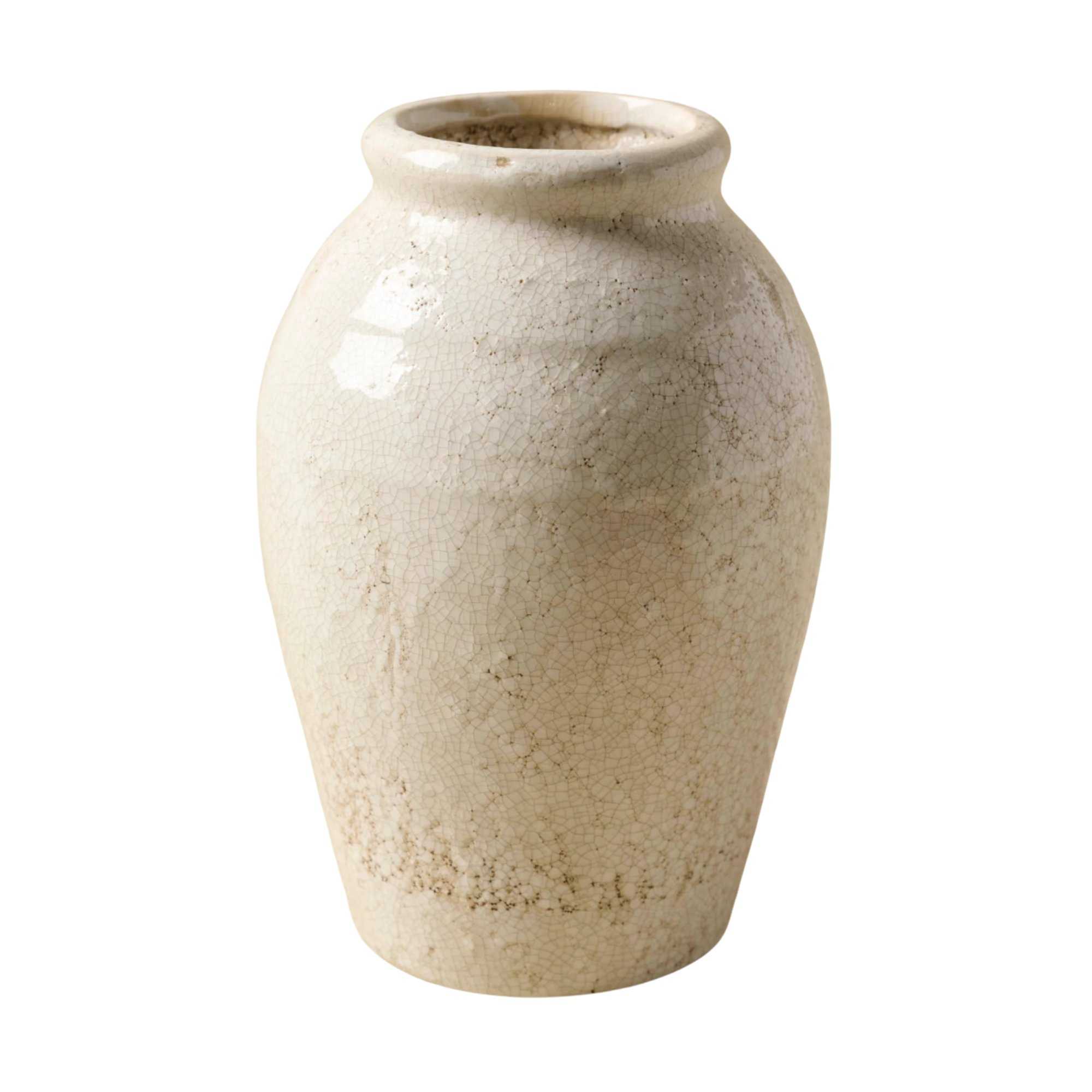 a ceramic vase