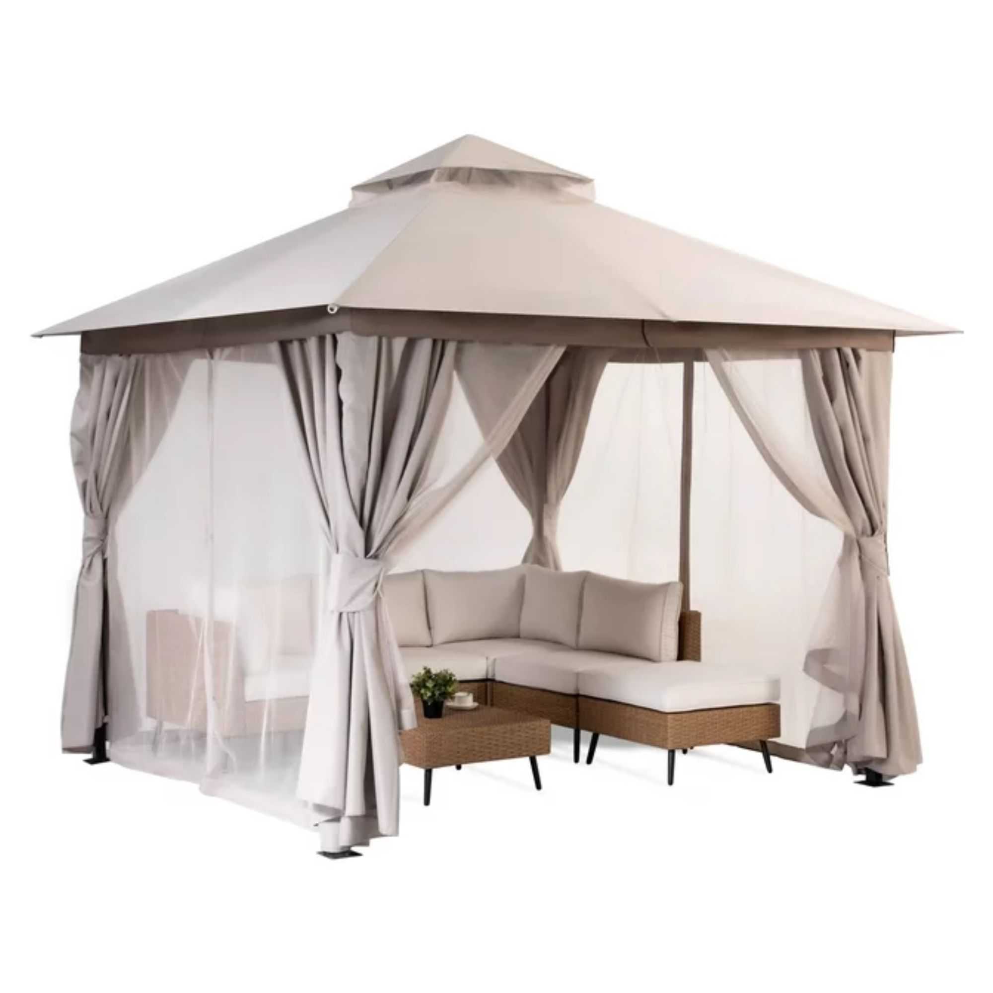 A Lausaint Home 10'x10' Patio Gazebo
