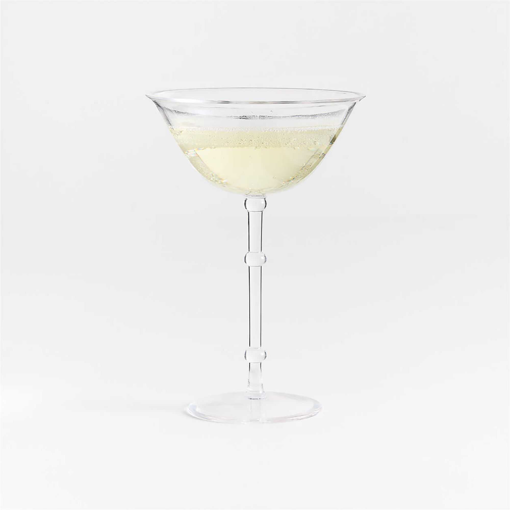 Mimms 8-Oz. Acrylic Coupe Glass by Jake Arnold