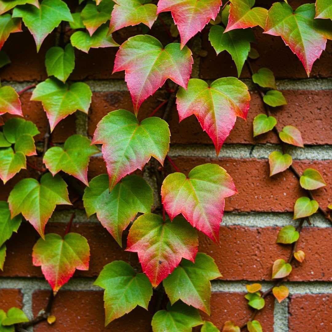 Boston Ivy Climbing Vine Seeds &ndash; 50 Premium Seeds for Fast-Growing, Hardy, Decorative Greenery, Ideal for Fences, Walls, Pergolas, and Gardens