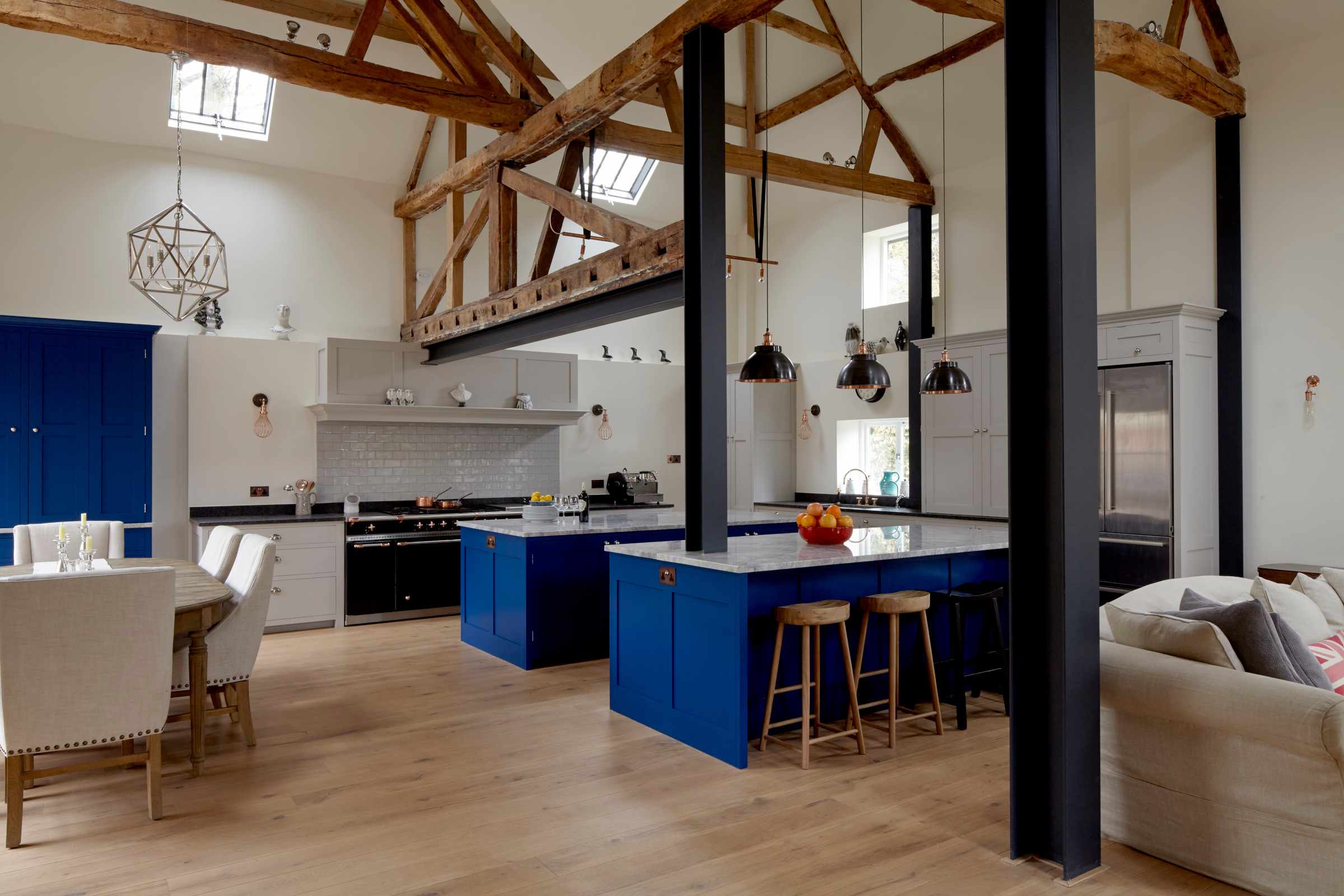 Open plan kitchen