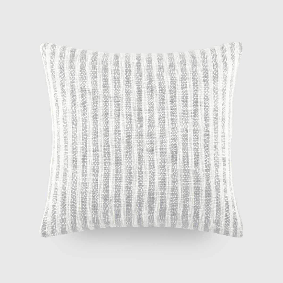 Becky Cameron Yarn Dyed Cotton Throw Pillow in Bengal Stripe &amp; Reviews | Wayfair
