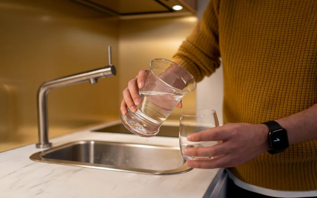 kitchen water filter installation