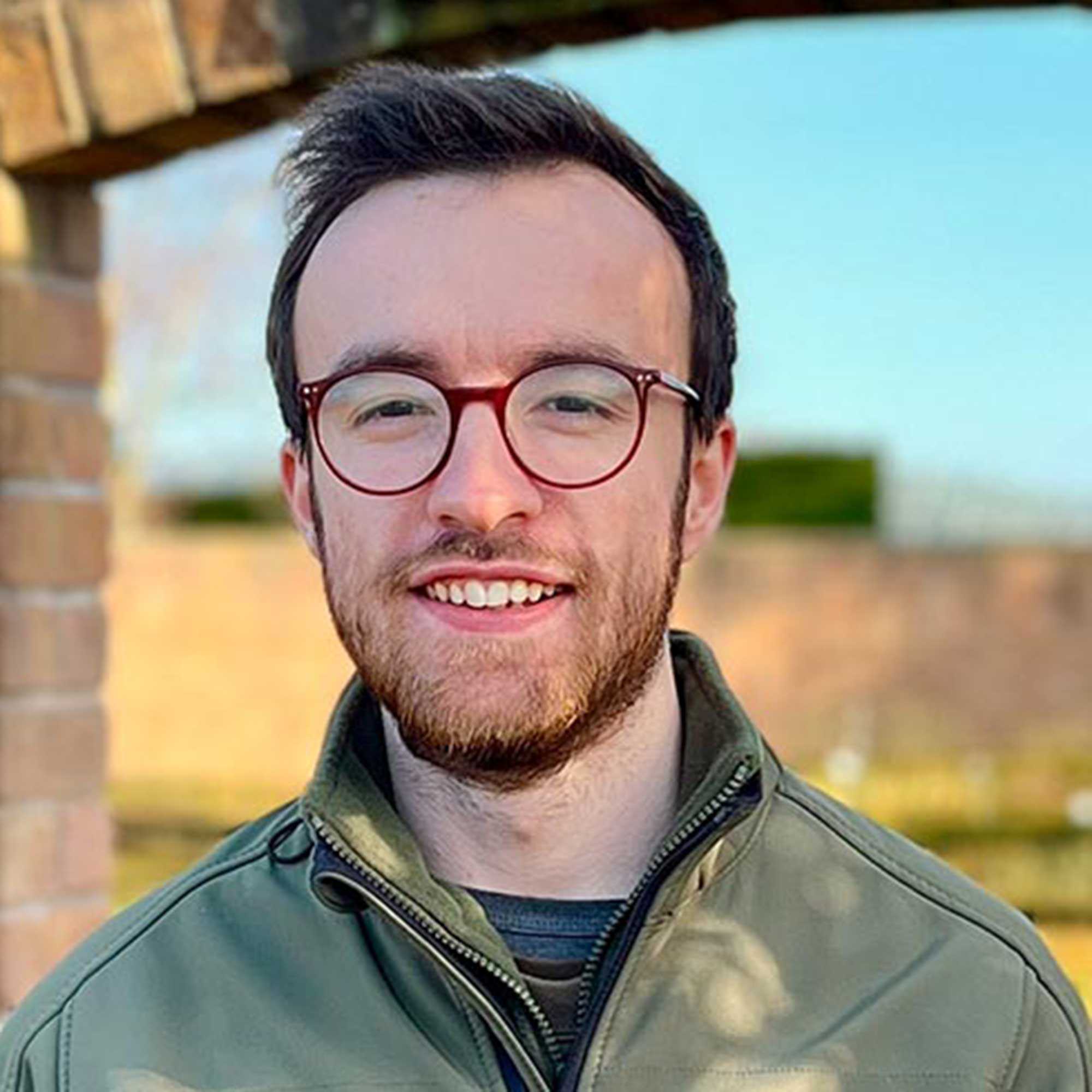 headshot of Liam Beddall from David Austin Roses
