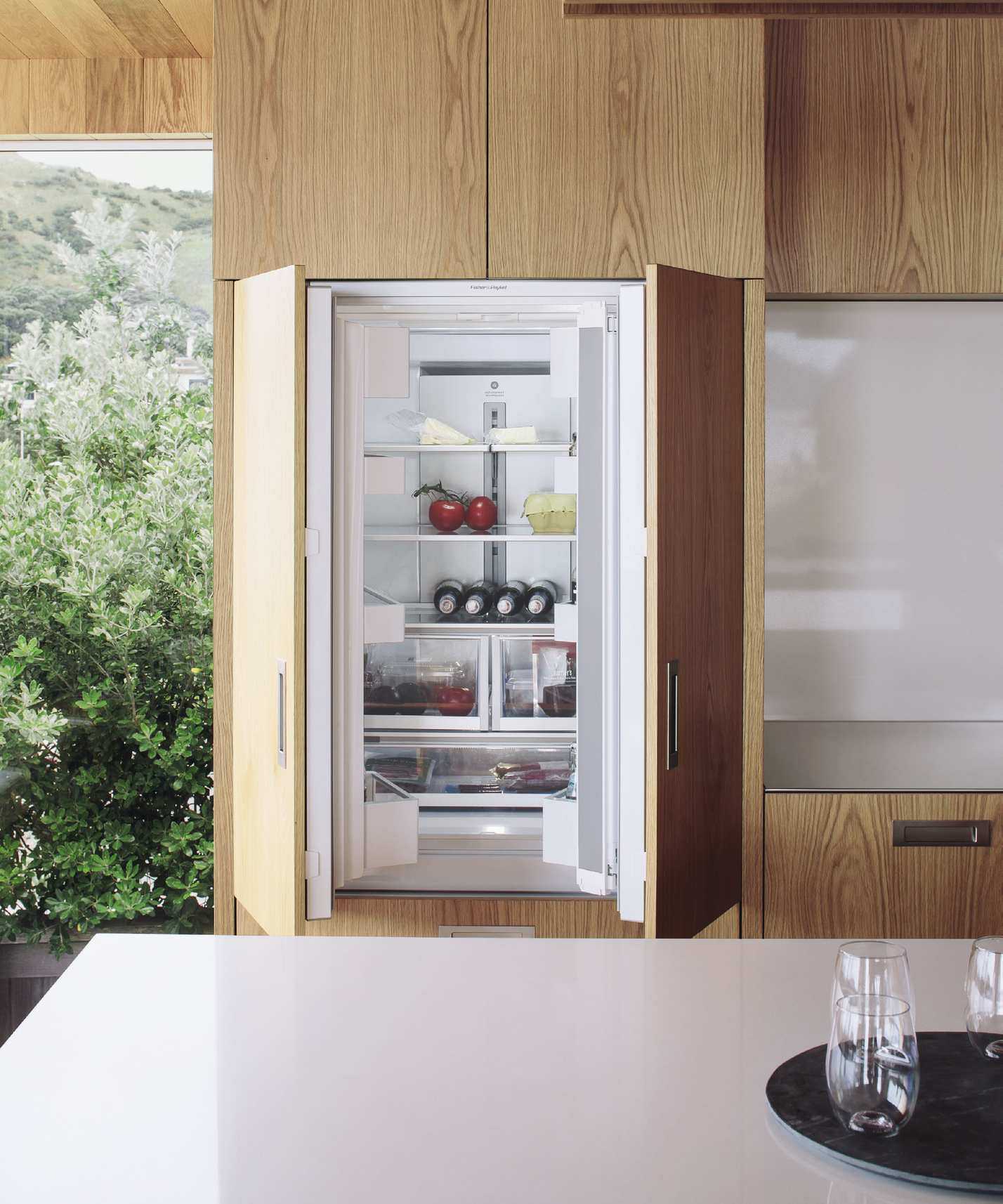 Fridge designed by Fisher &amp; Paykel